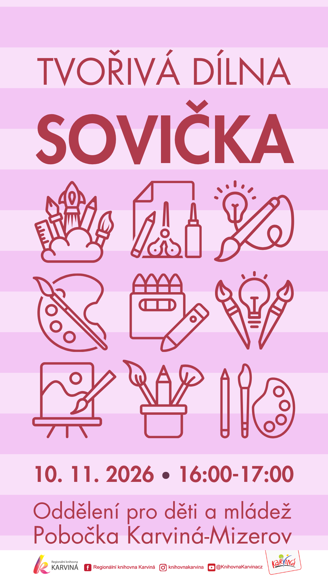 Tvořivá dílna - Sovička